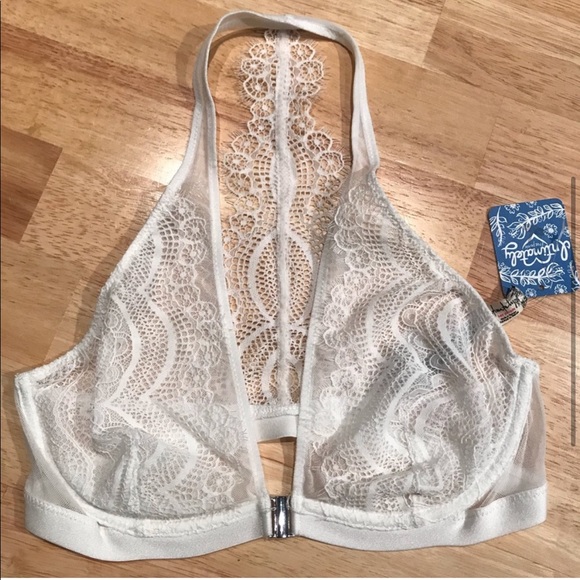 Free People Clara Eyelash Underwire Bra NWT - Picture 5 of 7